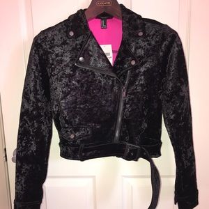Forever 21 black casual jacket